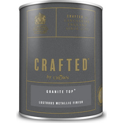 Μεταλλικό Χρώμα Νερού Γκρί Σκούρο Ματ/ Granite Top CRAFTED Crown 125ml