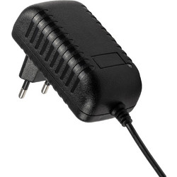 GLOBOSTAR(R) VOLTIX GLB-107-0006 Τροφοδοτικό/Μετασχηματιστής Class II SELV 24W 1A AC 220-240V σε DC 24V IP20 - Μαύρο Ματ - Μ8 x Π4.2 x Υ2.8cm
