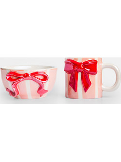 Set ceramic mug & bowl