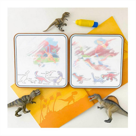 MierEdu Magic Water Doodle Book Dino World - ME230