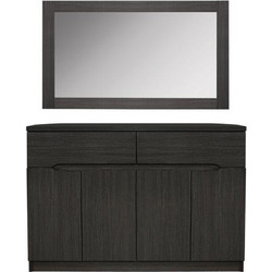 ΜΠΟΥΦΕΣ ΜΕ ΚΑΘΡΕΠΤΗ ZEBRANO HM10190.01 120Χ40Χ80εκ. HOMEMARKT