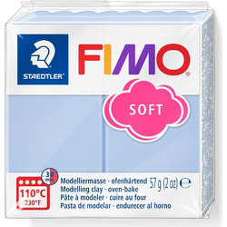 ΠΗΛΟΣ STAEDTLER FIMO SOFT SERENITY BLUE 56 gr