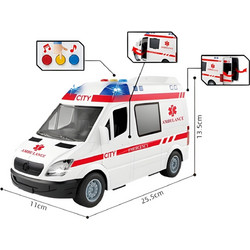 Group Operation Ασθενοφόρο Μπαταρίας με Φώτα & Ήχους WY1152A