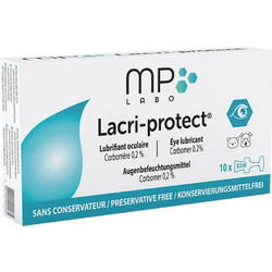 MP Labo Lacriprotect Οφθαλμικές Σταγόνες για Σκύλο +amp Γάτα με Carbomer 10x0.5ml