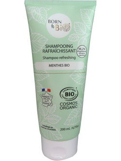Born To Bio Menthes Sgampoo Φυτικό Σαμπουάν για Επανόρθωση 200ml