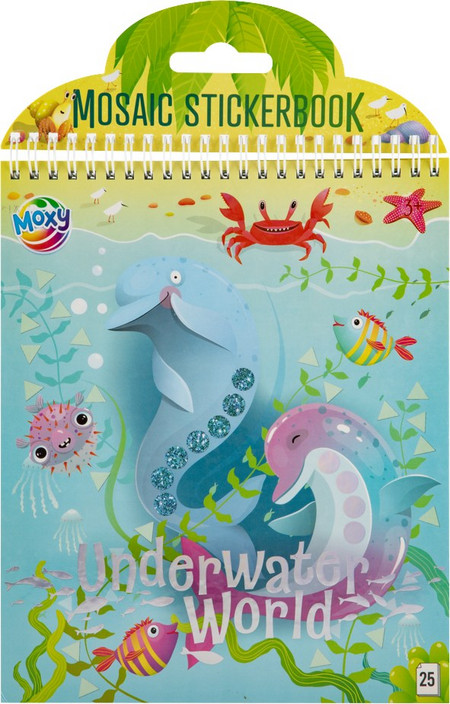 Moxy - Luxury Mosaic Stickerbook - Underwater World (100131)