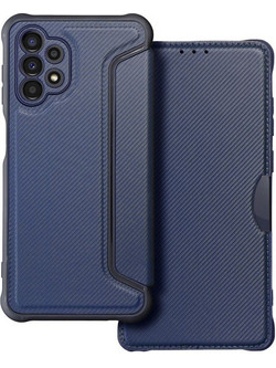 Tel1 Samsung Galaxy S23 5G Razor Carbon Θήκη Βιβλίο - Blue