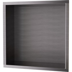 Εσοχή τοίχου Imex Atlantic HOR001/BGM Black Gun Metal PVD 33x33x10cm HOR001/BGM