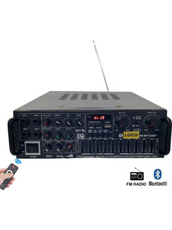 Loco AV-MP326BT Ενισχυτής με Λειτουργία Καραόκε