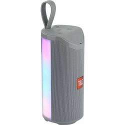 T&G TG-169 Ηχείο Bluetooth 10W με Ραδιόφωνο Γκρι