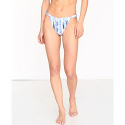 24COLOURS Bikini Bottom Γυναικείο Μαγιό Polyester/Elastane - Blue 91293b