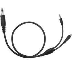 Καλώδιο EARMOR σχήματος Υ Αρσ.3,5 mm+Θηλ.2,5 mm Αρσ.U-174