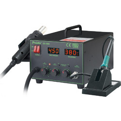 PROSKIT σταθμός συγκόλλησης SS-989B, κολλητήρι/air gun, 700W, 200-480 C