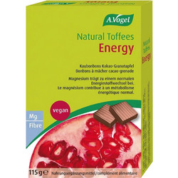 A.Vogel Natural Toffees Energy Pomegranate Cocoa 115gr