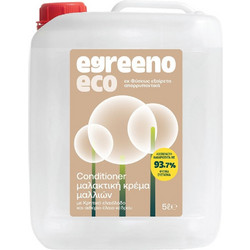 Οικολογικό Conditioner - Μαλακτική κρέμα μαλλιών Egreeno Eco, με Κρητικό ελαιόλαδο και αιθέριο έλαιο κέδρου / 5L