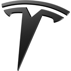 Spigen Tesla Front Emblem, black - Tesla Model Y(Juniper) - (ACP11155)