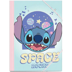 MUST TEAM Φάκελος με Λάστιχο Must 25χ35 Lilo & Stitch 000565009