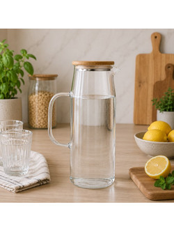 Κανάτα Σερβιρίσματος Γυάλινη 1000ml HS Aqua 58340373 - OEM