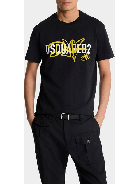 DSQUARED2 ΜΠΛΟΥΖΑ S74GD1580D20106-900 Black