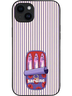 Sonique Stripe Stories Series Θήκη με Σχέδιο «Sardine» (iPhone 14 Plus)