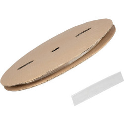 GLOBOSTAR(R) SHRINKTUBE 79812 Θερμοσυστελλόμενο Μακαρόνι Στεγανοποίησης για Neon Flex LED Αδιάβροχο IP65 - Διάφανο - Μ100 x Π0.8 x Υ0.8cm/Π0.4 x Υ0.4cm
