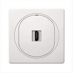 Ηλεκτρολογικό EON Keystone white HDMI/HDMI socket