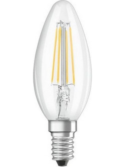 Λάμπα LED Filament κερί E14 4W 2700K CL Value
