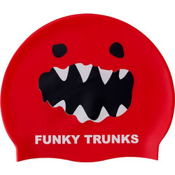 Funky Trunks Red Monster Σκουφάκι Κολύμβησης Σιλικόνης FUNKY TRUNKS red