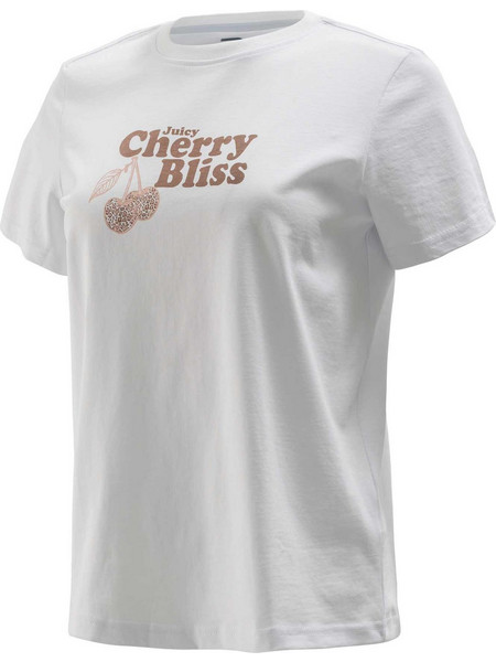 BRILLE Γυναικεία μπλούζα Cherry BlissLIMITED WHITE γυναίκες