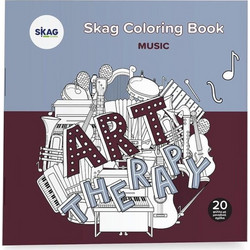 Colouring Book: Art Therapy (Βιβλίο Ζωγραφικής) - Music - Skag