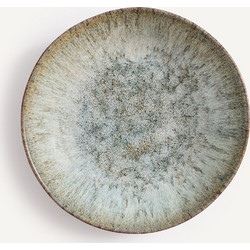 Σετ 4 βαθιών πιάτων από stoneware με αντιδραστική εφυάλωση