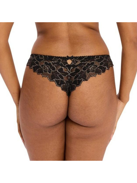 Σλιπ Tanga Sans Complexe Arum Party Black Gold | evaunderwear