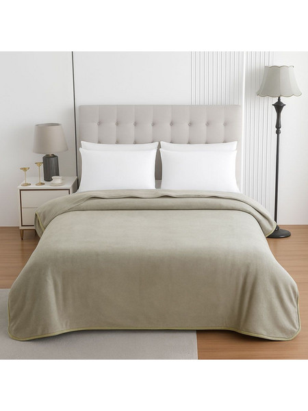 Κουβέρτα Βελουτέ 550gr Μονή 160x220 Elephant