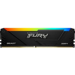 Kingston Fury Beast RGB 2023 64GB (4X16GB) DDR4 3200MHz C16 Black