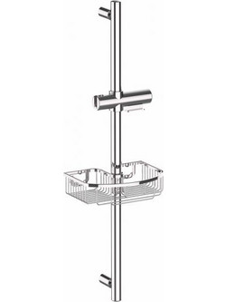 LA VITA ΒΕΡΓΑ ΝΤΟΥΣ 92CM*DIA 32MM st/st ΜΕ ΣΑΠΟΥΝΟΘΗΚΗ - GLORIA