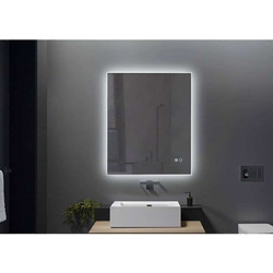 PoliB2B Cassia Καθρέπτης Μπάνιου με LED