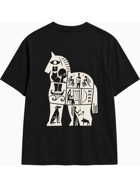 SHAIKKO ODC TROJAN HORSE T SHIRT SKU000TB05-20