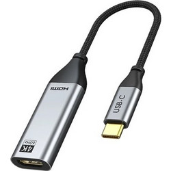CABLETIME αντάπτορας USB-C σε HDMI CT-C160-PU31-CMHDFN1, 4K/60Hz, 0.15m, μαύρος