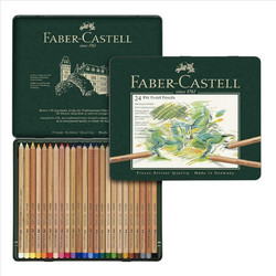 Faber-Castell Pastel Pitt Κασετίνα Ξυλομπογιές Σετ 24τμχ