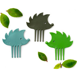 Lekkabox Πιρουνάκια Hedgehog 3 τμχ - Green