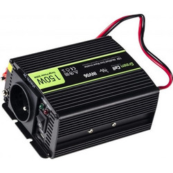 Green Cell Inverter Αυτοκινήτου Τροποποιημένου Ημιτόνου 300W για Μετατροπή 12V DC σε 230V AC με 1xUSB INV06