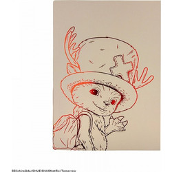CINEREPLICAS Premium Τετράδιο Α5 με Μαλακό Pu Εξώφυλλο One Piece Chopper's Sketch