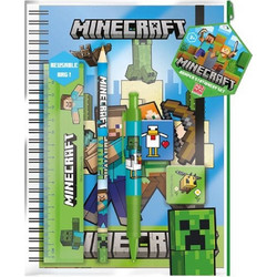 Minecraft stationery set 8 Τεμ