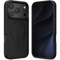 Crong Hybrid Matte Magnetic Θήκη iPhone 18 Pro / 17 Pro Black CRGHMMIP1863PBLK