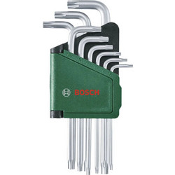 Bosch Σετ 9 Κλειδιά Torx 1600A02Z9C