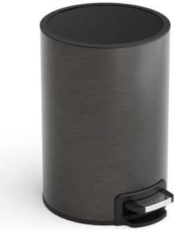 Χαρτοδοχείο Μπάνιου 5lt Soft Close VALI005/BGM Black Gun Metal