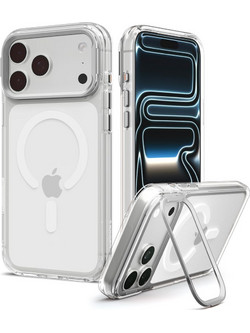 Spigen Ultra Hybrid Optik S MagSafe Back Cover Clear/Silver (iPhone 18 Pro / 17 Pro)