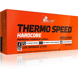 Olimp Thermo Speed Hardcore Θερμογεννετικός Λιποδιαλύτης 120 Κάψουλες
