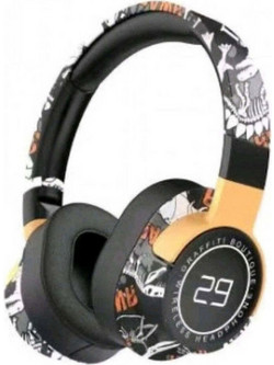 Graffiti SN-29 Ασύρματα Bluetooth Ακουστικά Over Ear Μαύρα
