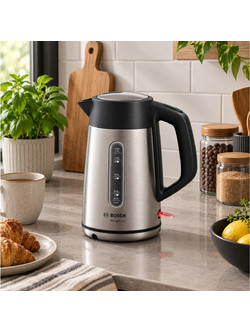 Bosch DesignLine TWK4P440 Ανοξείδωτος Βραστήρας 1.7lt 2400W